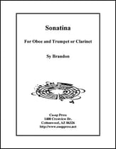 Sonatina for Oboe and Trumpet or Clarinet P.O.D. cover